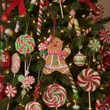 RAZ Sugared Gingerbread Man Ornament Assorted 10cm (price per item)