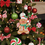 RAZ Sugared Gingerbread Man Ornament Assorted 10cm (price per item)