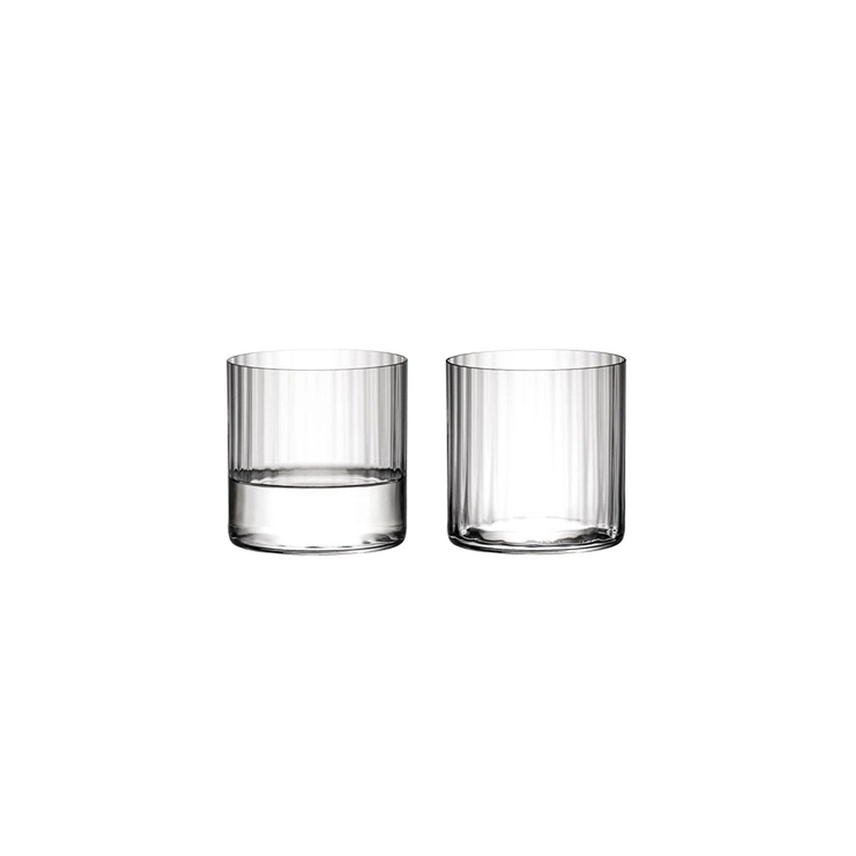 RIEDEL H20 Optic All Purpose Tumbler 330ml (Set of 2) - set of 2 glasses in front angle
