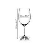 RIEDEL Vinum Cabernet Sauvignon/Merlot 610mL (Set of 2) | Minimax