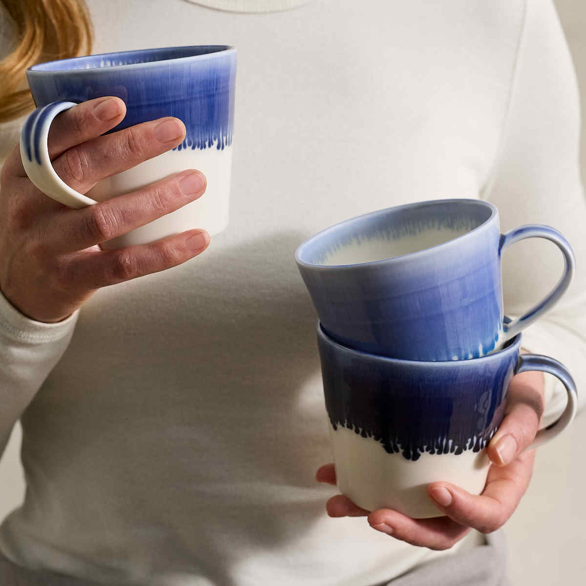 Royal Doulton 1815 Pacific Mugs Blue 400ml (Set of 4) | Minimax