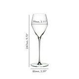 RIEDEL Veloce Champagne Glass 327ml (Pay 3 Get 4) | Minimax