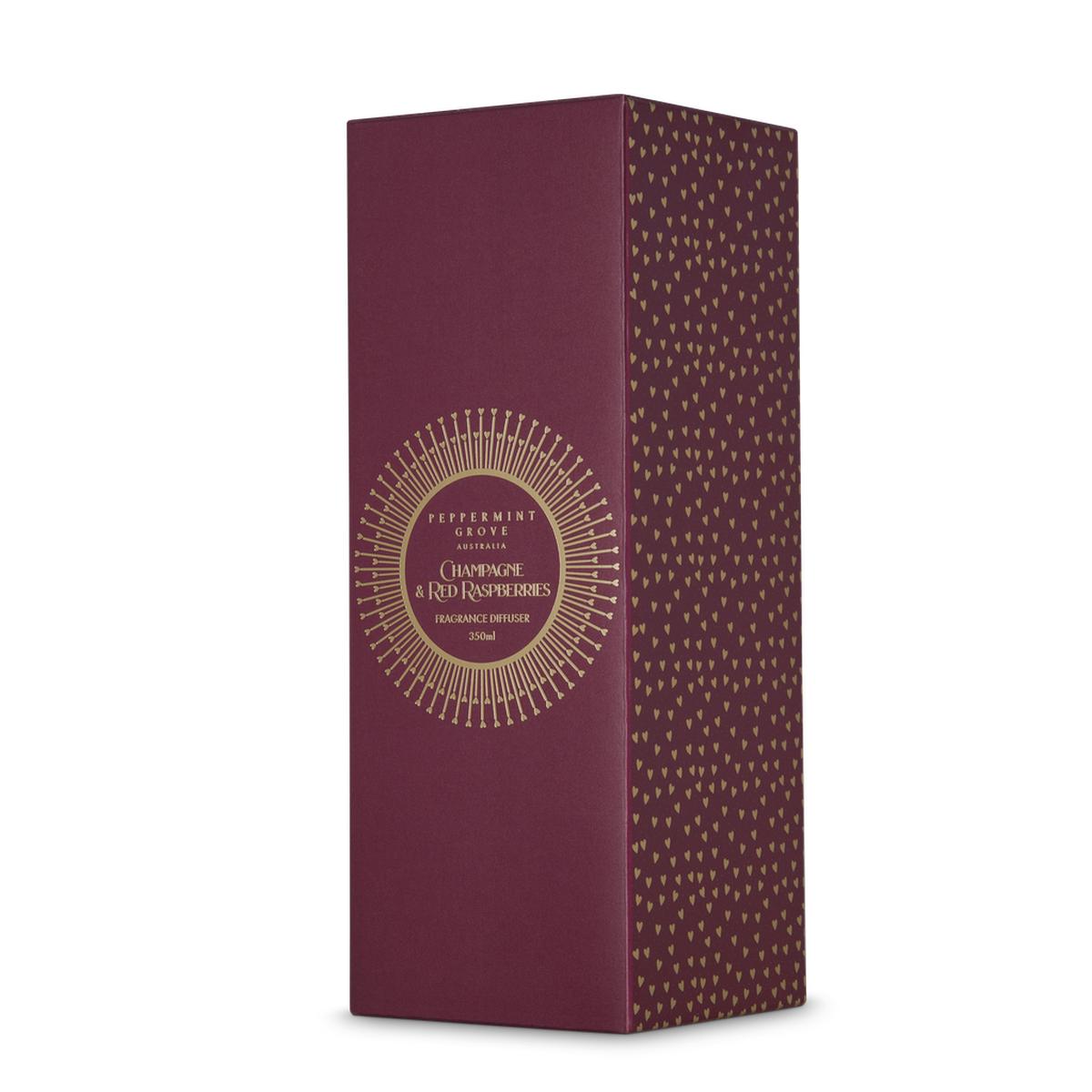 Peppermint Grove Australia Champagne Red Raspberries Diffuser 350ml