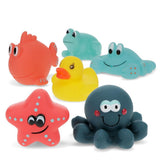 Rex London Bath Toys Set of 6 | Minimax