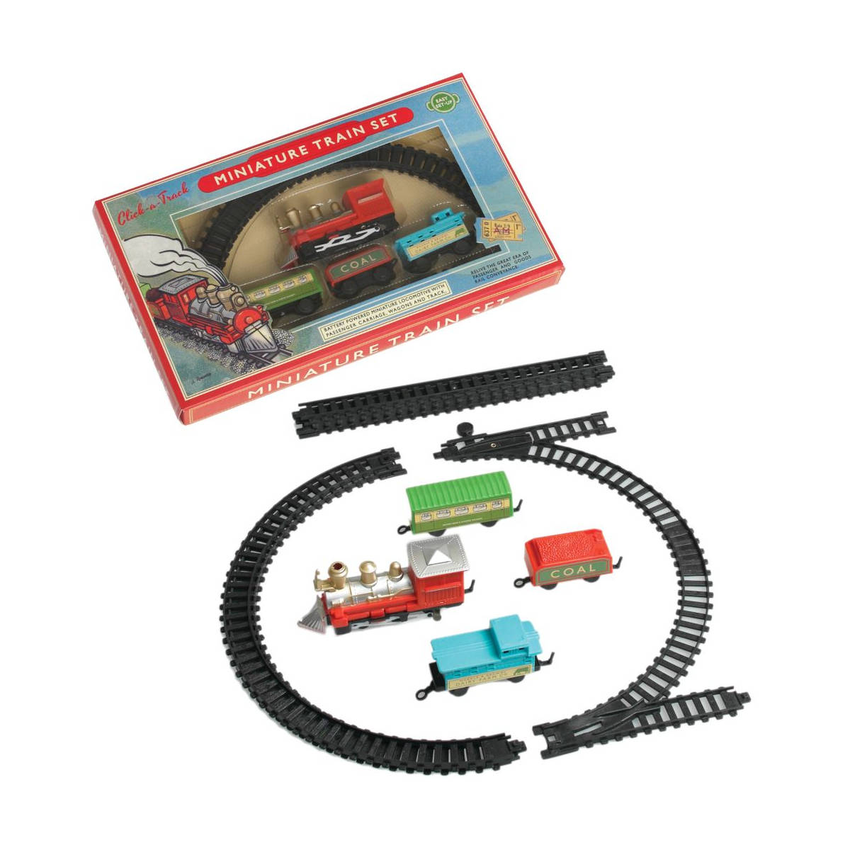 Rex London Traditional Miniature Train Set | Minimax