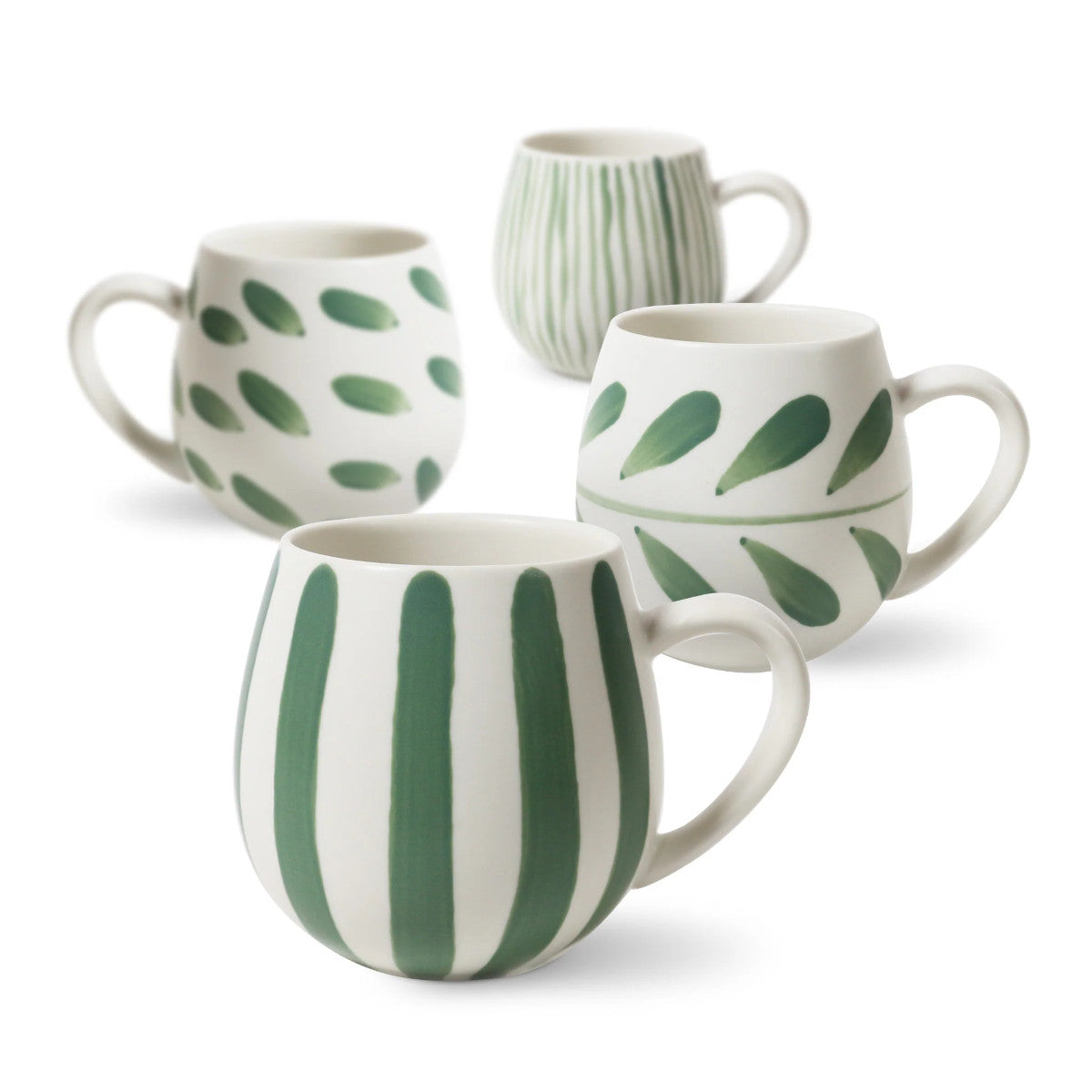 Robert Gordon Hug Me Mugs Olive 400ml (Pack of 4) | Minimax