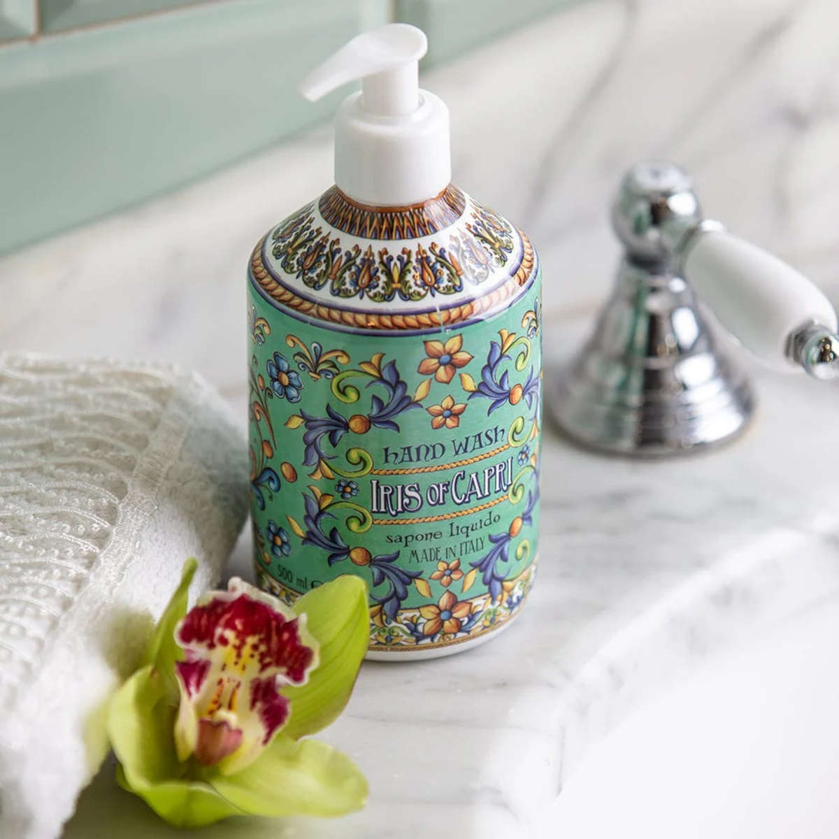 Rudy Profumi Maioliche Isle of Capri Iris and Ylang Ylang Hand Wash 500ml | Minimax