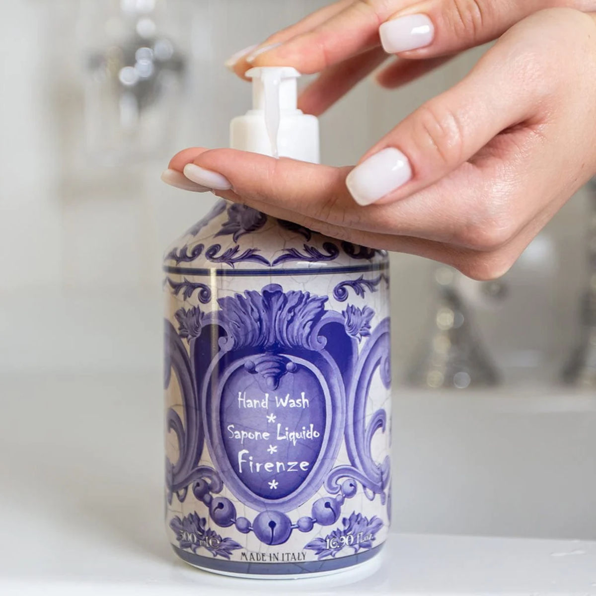Rudy Profumi Maioliche Firenze White Flowers and Rare Wood Hand Wash 500ml | Minimax