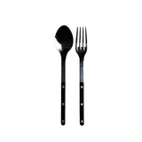 Bistrot Salad Servers Black Set 2 Piece | Minimax