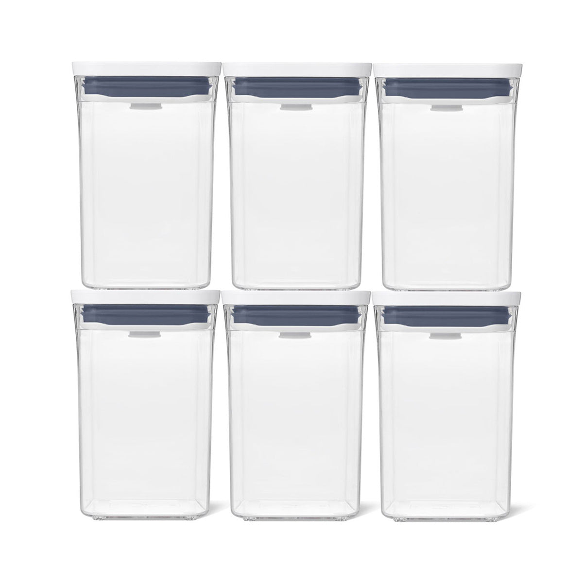 Grip Storage Box OXO Pop 2.0 Good Grips Storage 1.6L (Set of 6) | Minimax