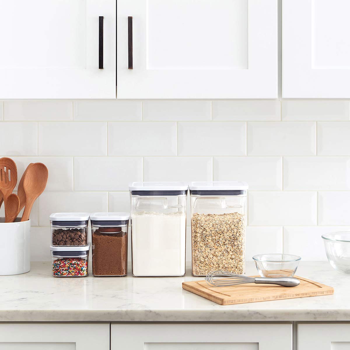 OXO POP 2.0 Good Grips Baking Essentials Container Set 8 Piece | Minimax