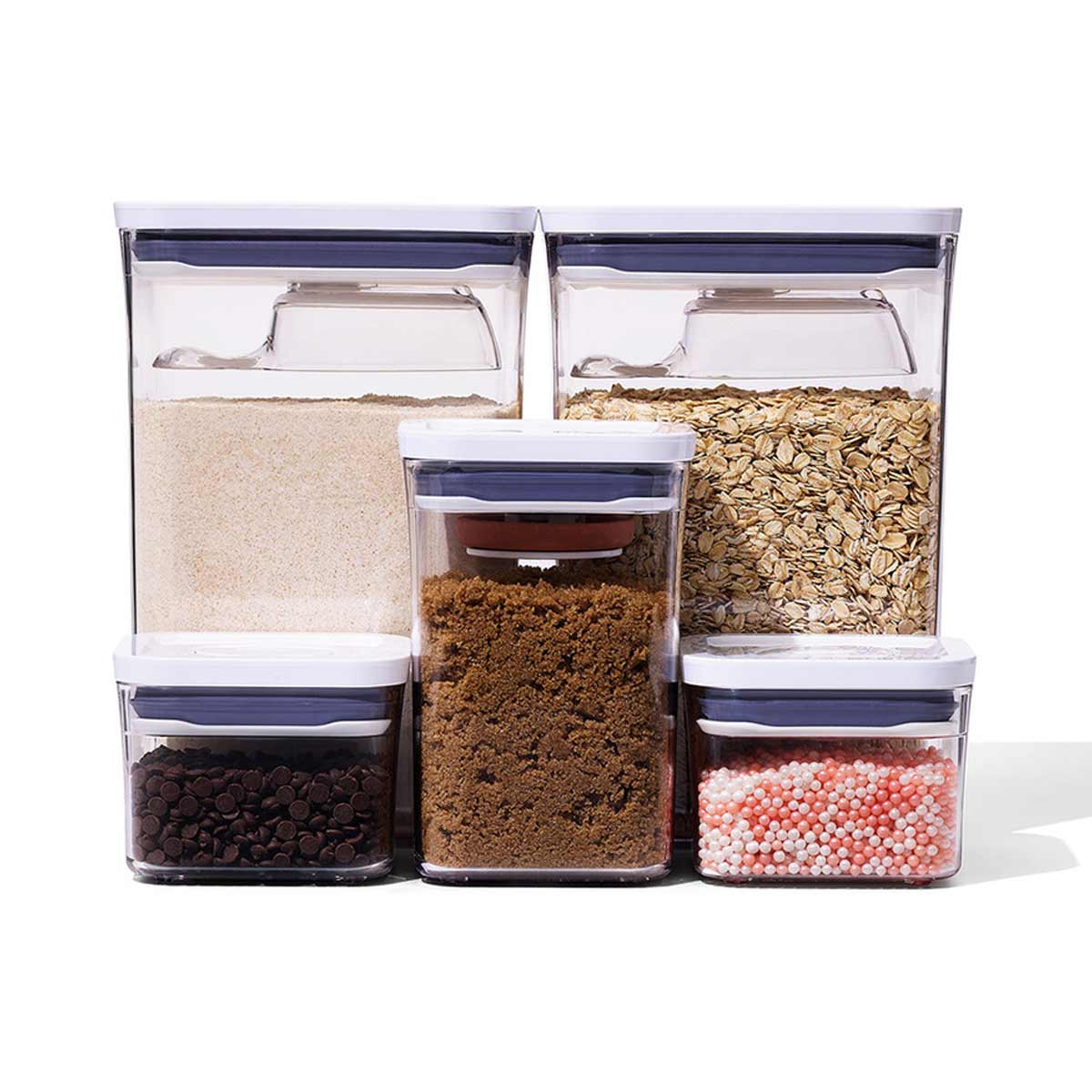 OXO POP 2.0 Good Grips Baking Essentials Container Set 8 Piece | Minimax