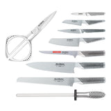 Global Takashi Knife Block Set 10 Piece | Minimax
