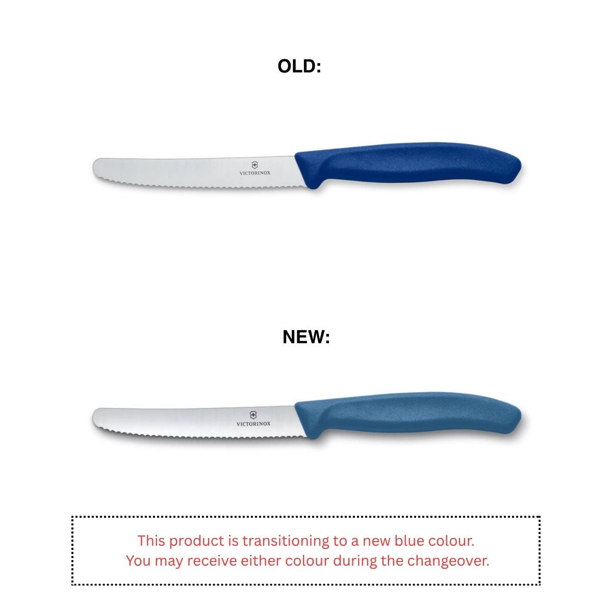 Victorinox Swiss Classic Tomato and Table Knife Blue 11cm