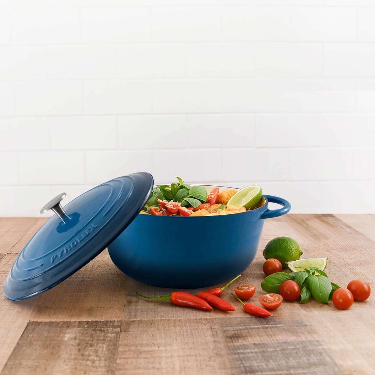 Pyrolux Pyrochef Casserole Ocean Blue 28cm (6L) | Minimax