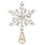 Swing Gifts Jewelled Star Tree Topper Champagne
