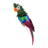 Pure Christmas Glitter Sequin Parrot Green 45cm | Minimax