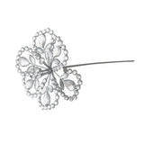Swing Gifts Jewelled Magnolia Stem Silver 43cm | Minimax