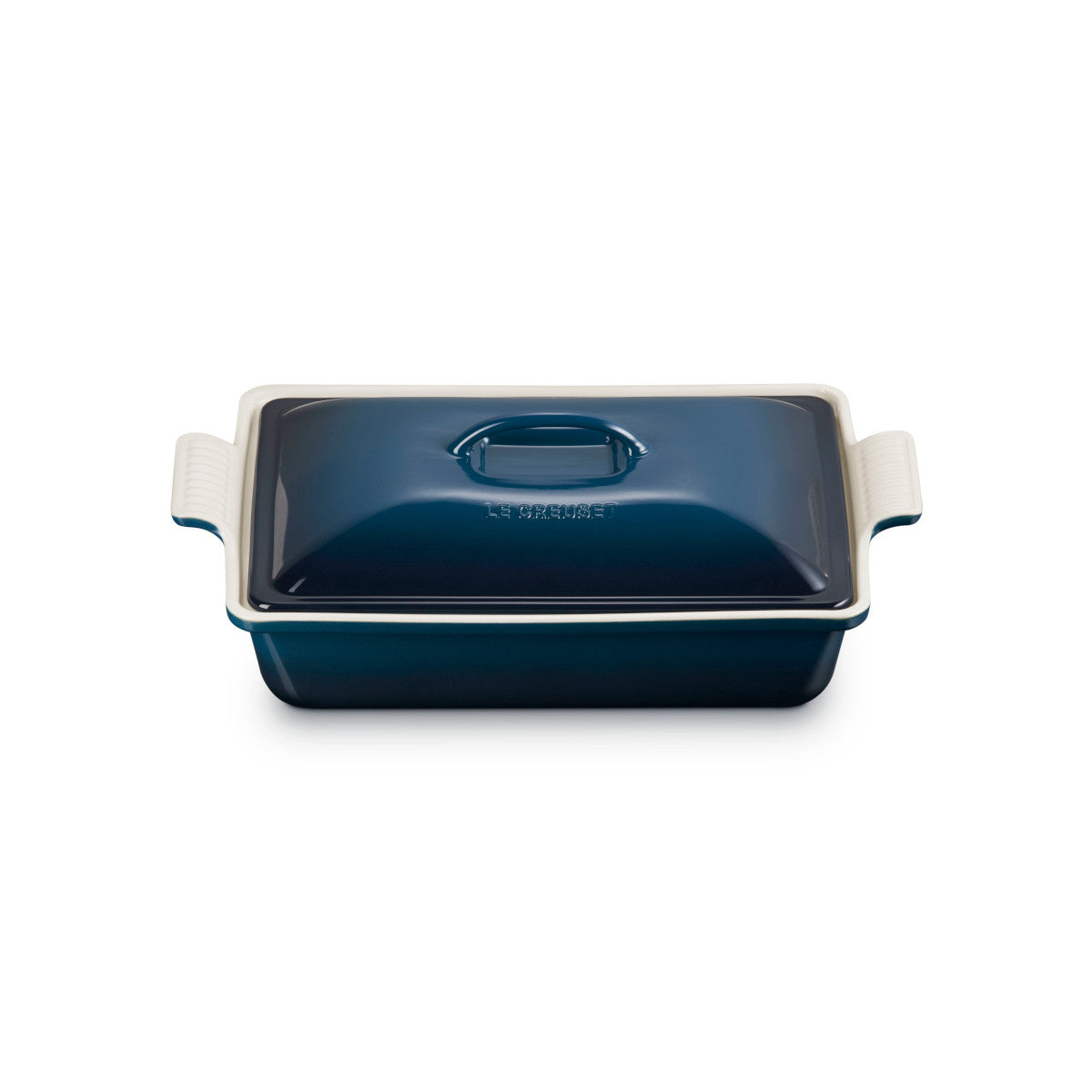 Le Creuset Heritage Rectangular Dish with Lid Nuit 33cm (3.8L) | Minimax