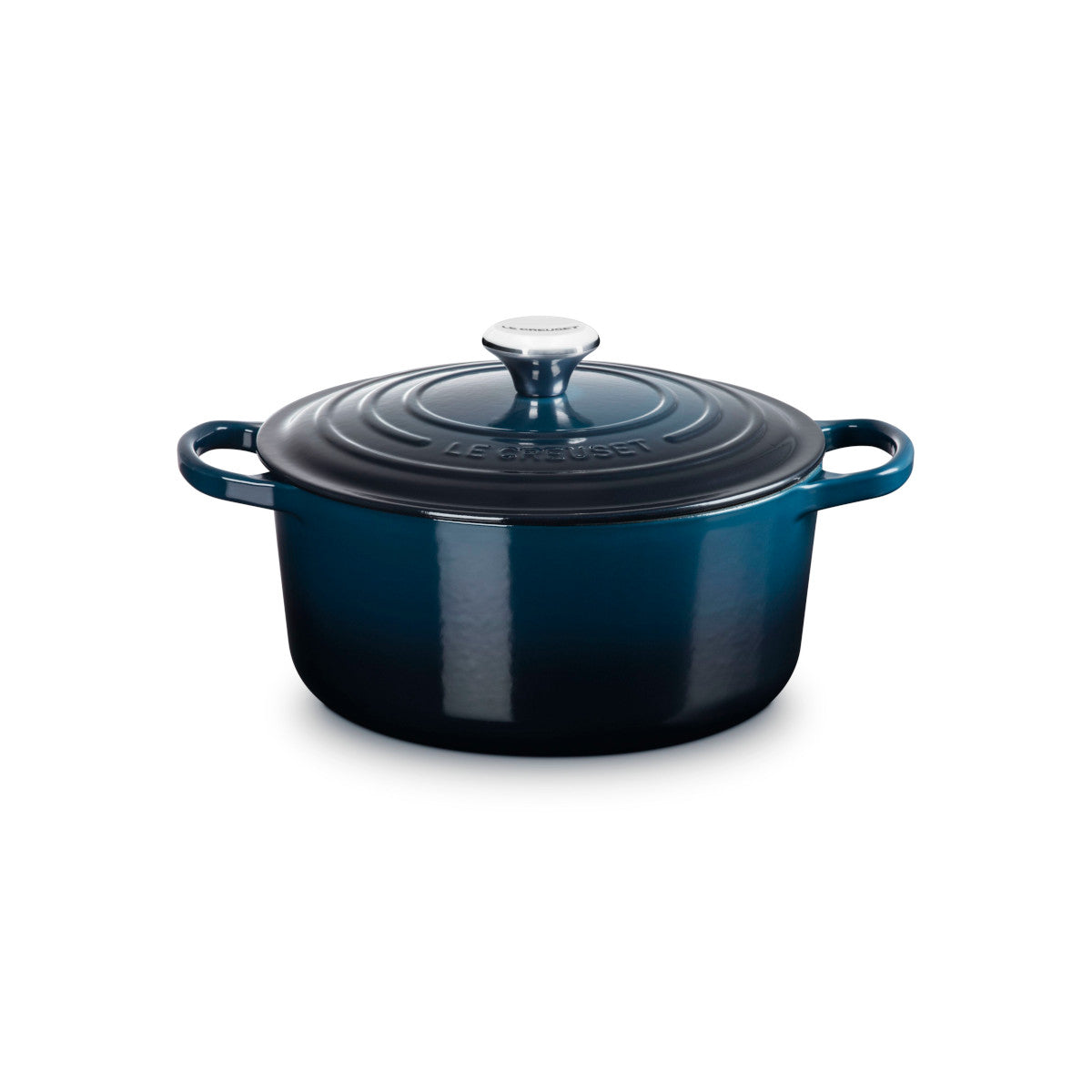 Le Creuset Signature Round Casserole Nuit 26cm (5.3L) | Minimax
