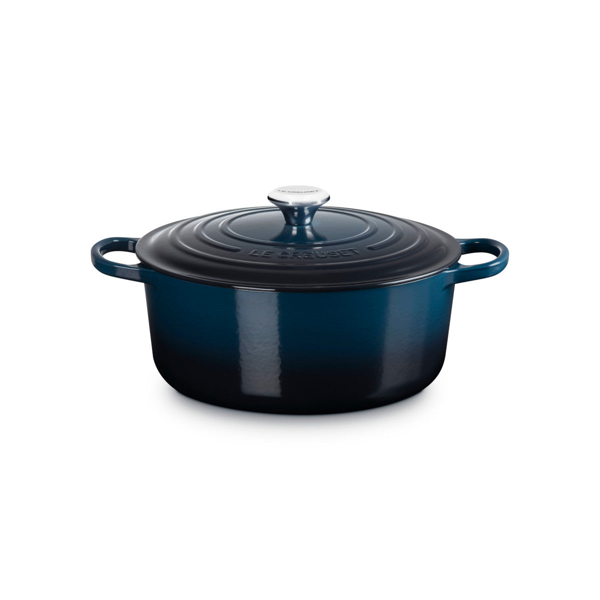 Le Creuset Signature Round Casserole Nuit 28cm (6.7L) | Minimax