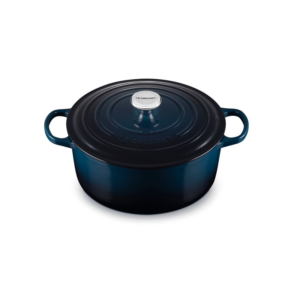 Le Creuset Signature Round Casserole Nuit 28cm (6.7L) | Minimax