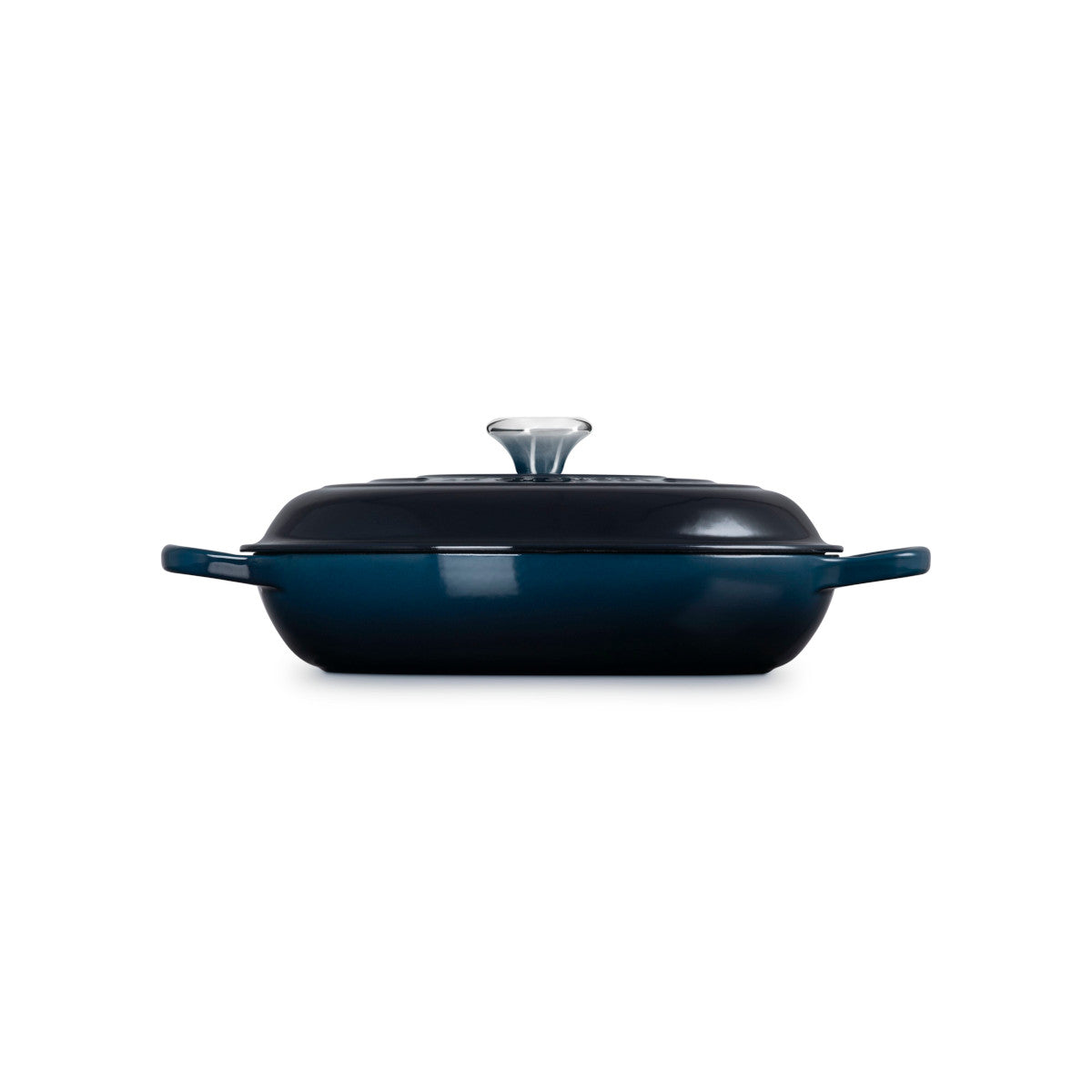 Le Creuset Signature Round Shallow Casserole Nuit 30cm (3.5L) | Minimax