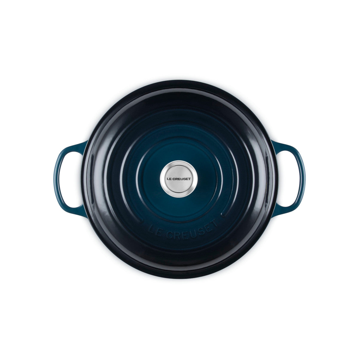 Le Creuset Signature Round Shallow Casserole Nuit 30cm (3.5L) | Minimax