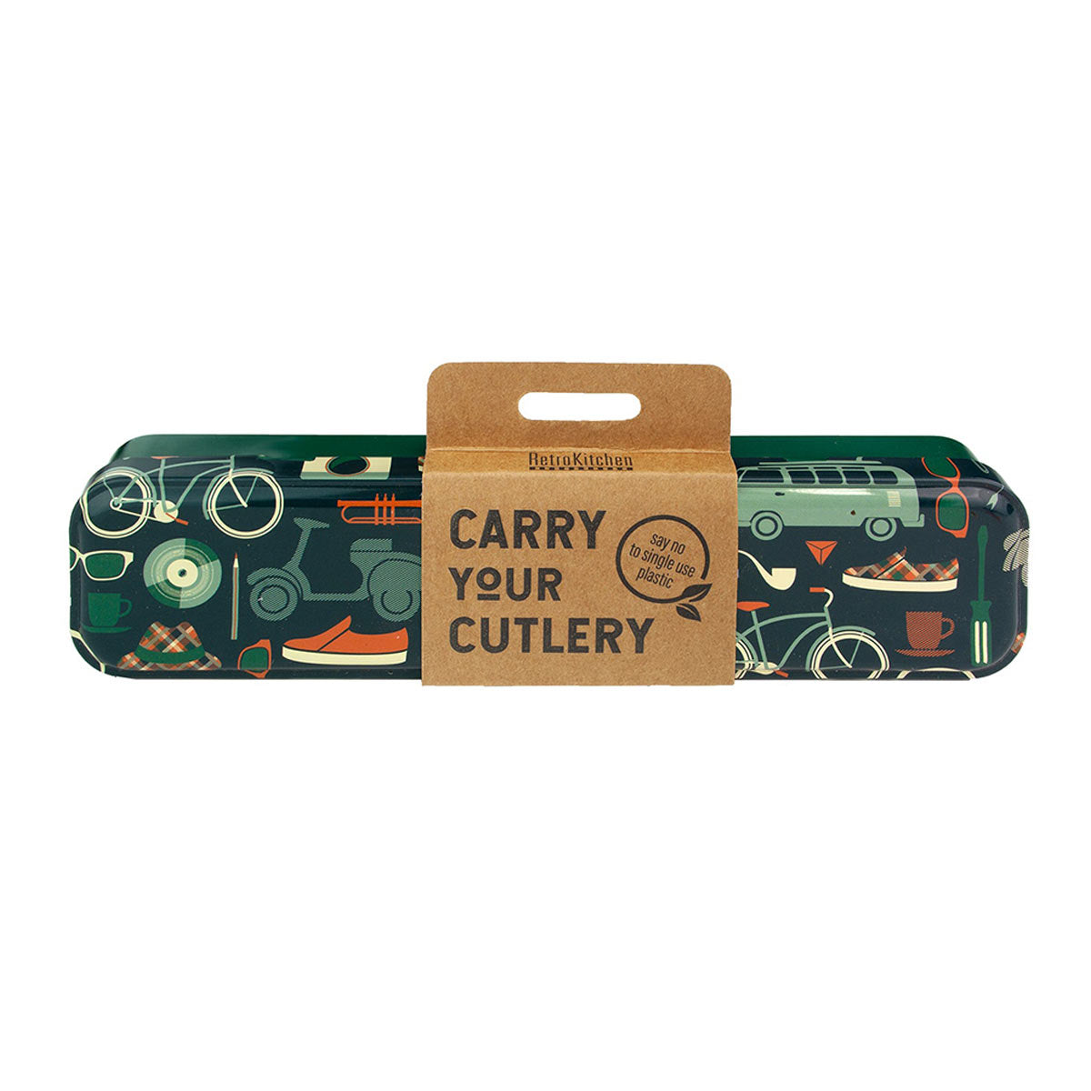 RetroKitchen Carry Your Cutlery Retroman | Minimax