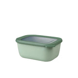 Mepal Multi Bowl Cirqula Rectangular 2000ml - Nordic Sage