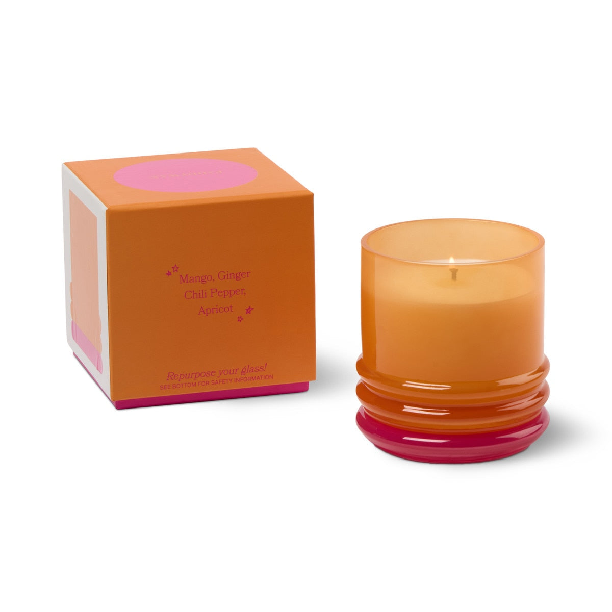 Paddywax Stacked Infrared Mango Candle 198g | Minimax