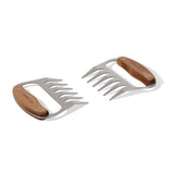 Southwest Barbecue Acacia & Stainless Steel Meat Claws Set of 2