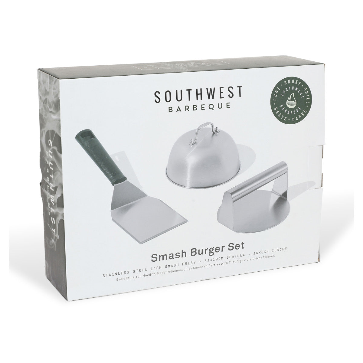 Southwest Barbecue Smash Burger Set 3 Piece