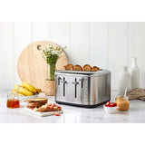 KitchenAid KMT4109 4 Slice Toaster Stainless Steel | Minimax