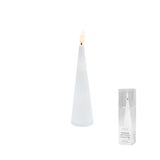 Pure Christmas LED Shimmer Touch Candle White Small 17cm | Minimax