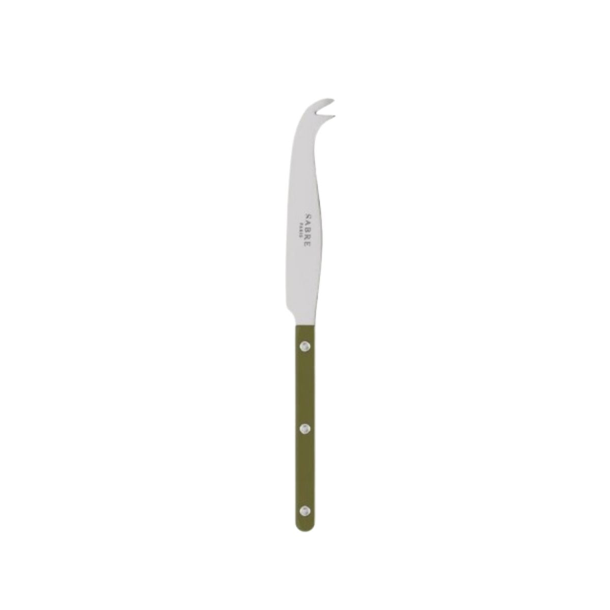 Sabre Bistrot Solid Large Cheese Knife Green Fern
