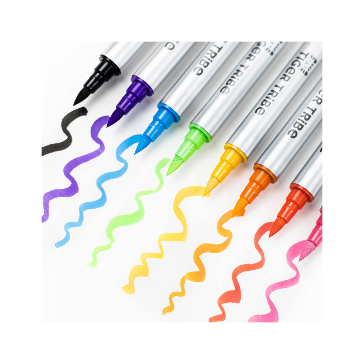 Tiger Tribe Dual Tip Paint Pens (Pack of 8) | Minimax