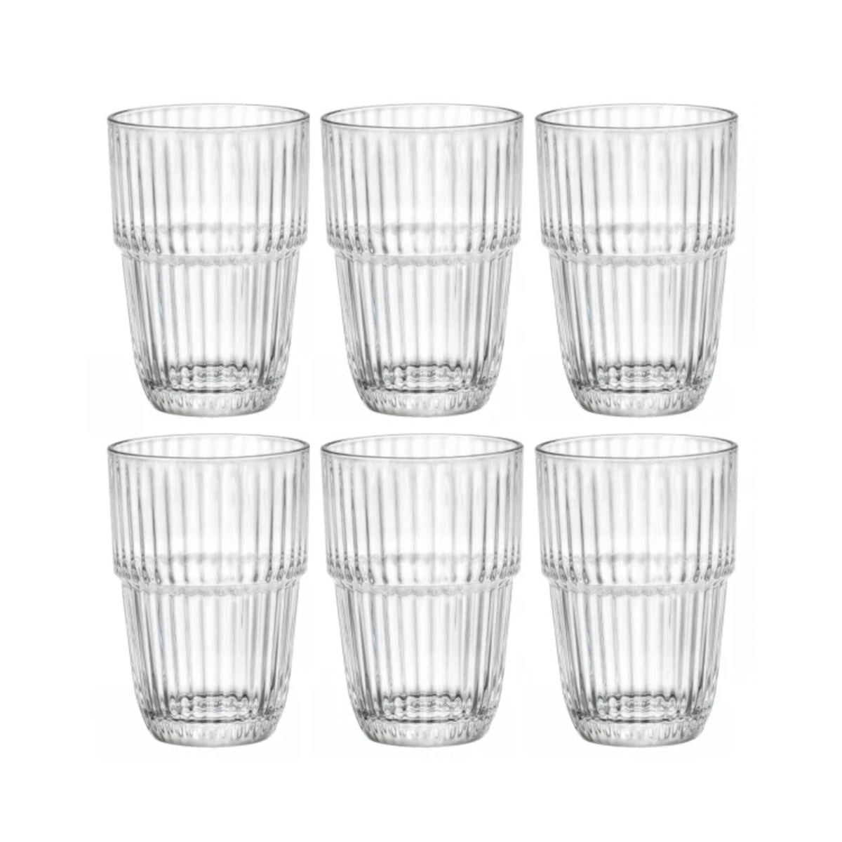 Bormioli Rocco Barshine Long Drink 380ml (Set of 6) | Minimax