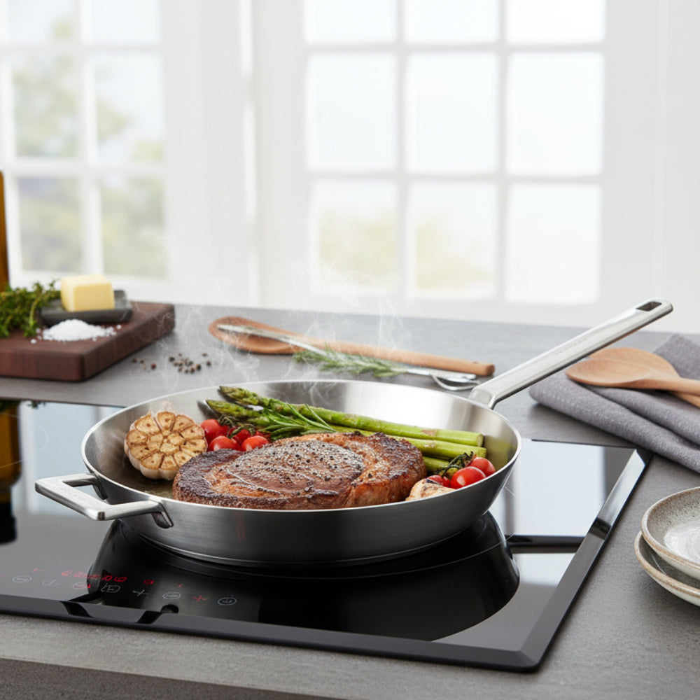 Scanpan Elektra Frypan with Helper Handle 32cm | Minimax