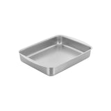 Scanpan Elektra medium stainless steel roasting pan 34 x 26cm deep oven roaster