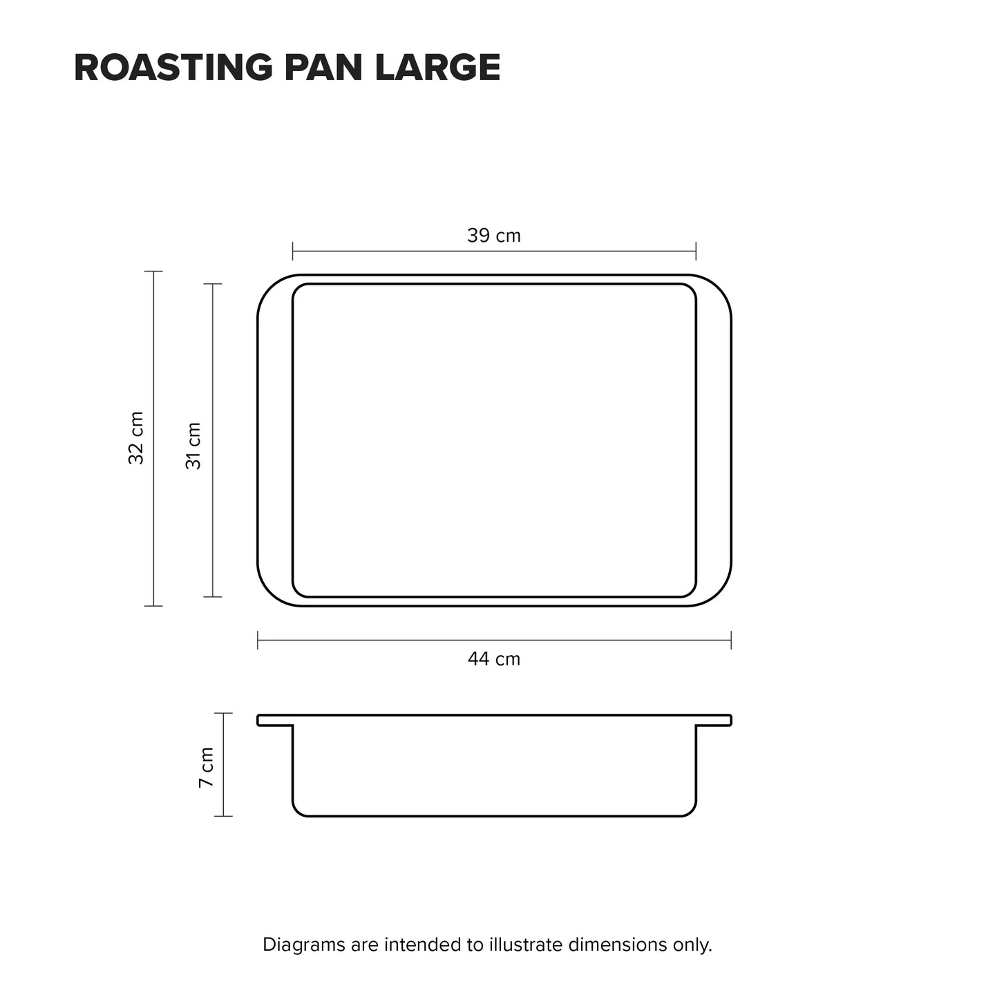 Scanpan Elektra Roaster Medium 34 x 26cm| Minimax