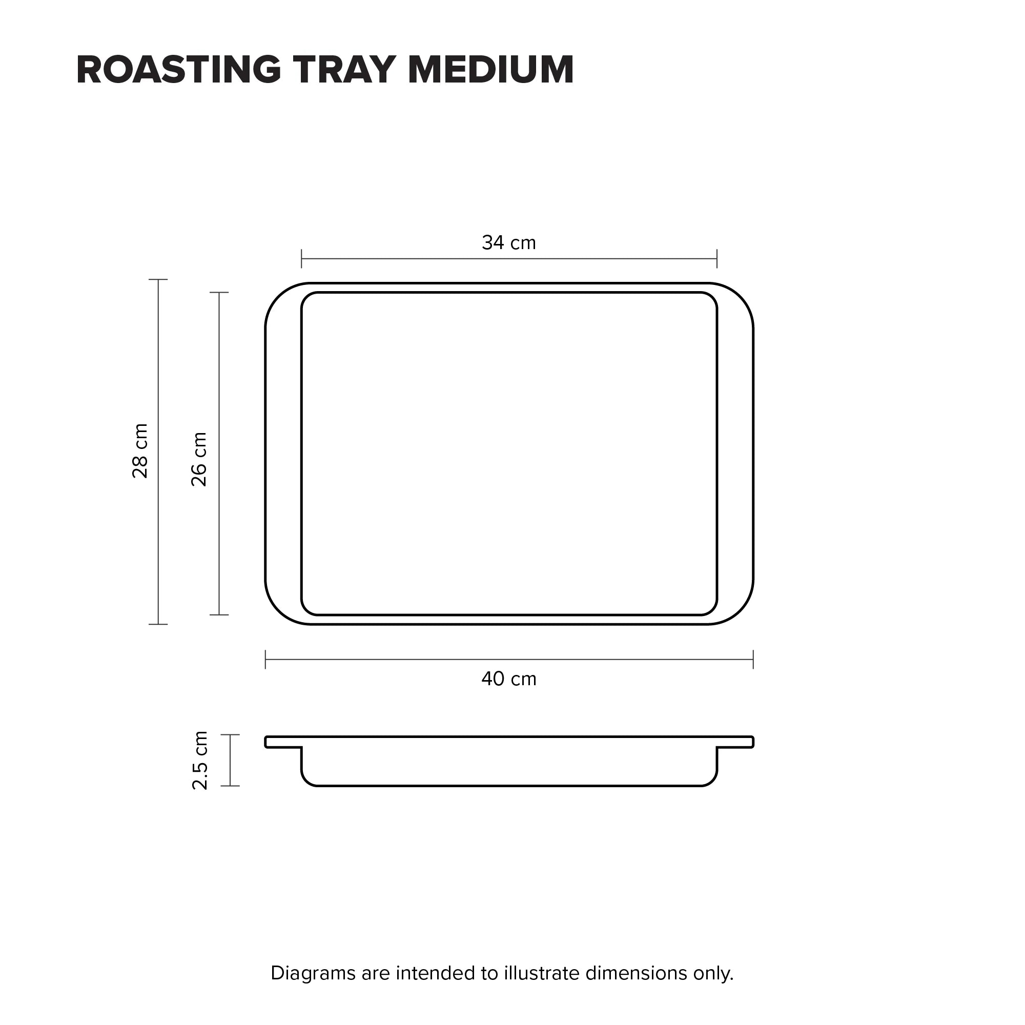 Scanpan Elektra Roasting Tray 34 x 26cm | Minimax