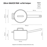 Scanpan Elektra Saucepan Set 3 Piece | Minimax