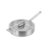 Scanpan Elektra 28cm sauté pan with lid, stainless steel sauté pan with long handle