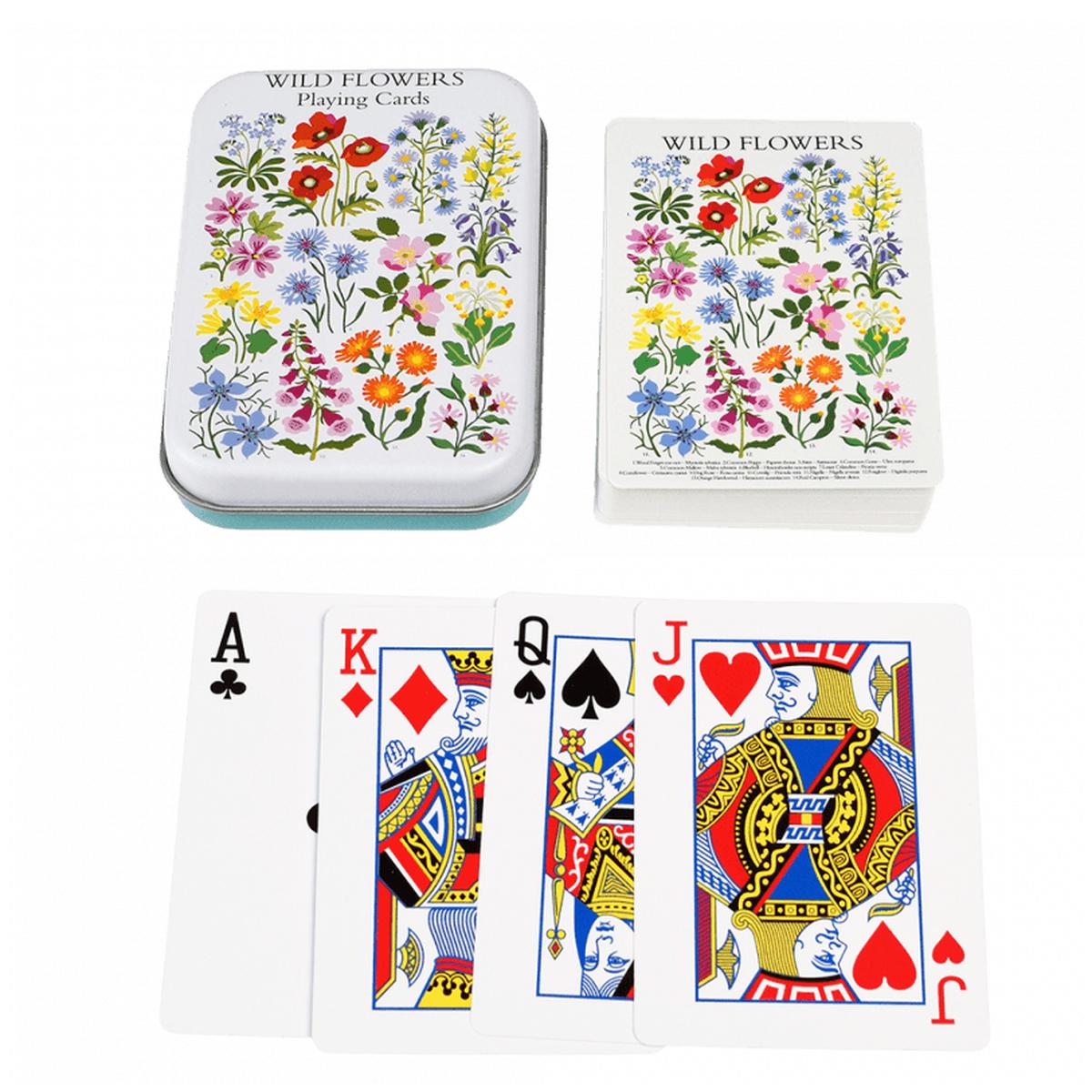 Rex London Wildflowers Playing Cards | Minimax