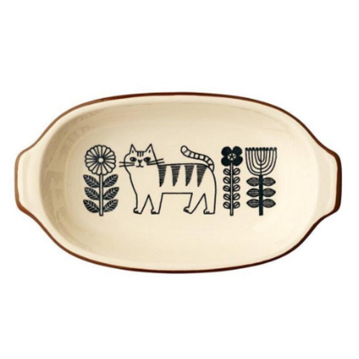 Concept Japan Fika Cat Oval Ovenware Dish 21cm | Minimax