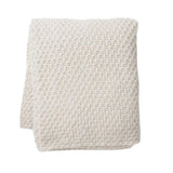Madras Link Jarah Knit Throw Cream 140x175cm | Minimax
