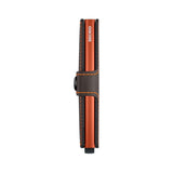Secrid Mini Wallet Matte Truffle & Orange | Minimax