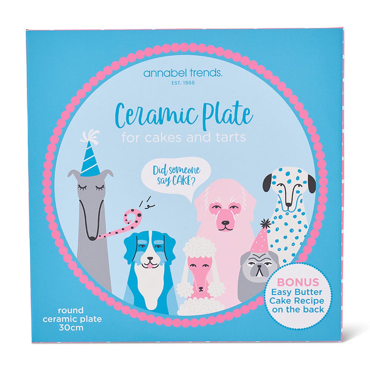 Annabel Trends Serving Plate - Did Someone Say Cake | Minimax