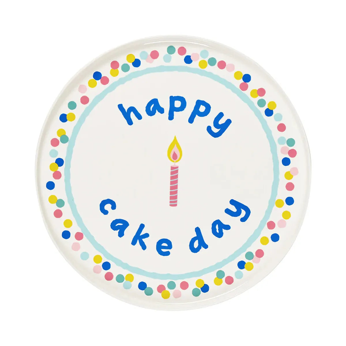 Annabel Trends Happy Cake Day Serving Plate 30cm